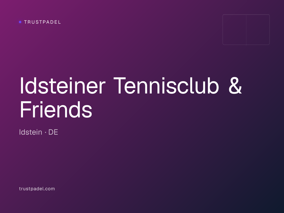 Idsteiner Tennisclub & Friends padel club