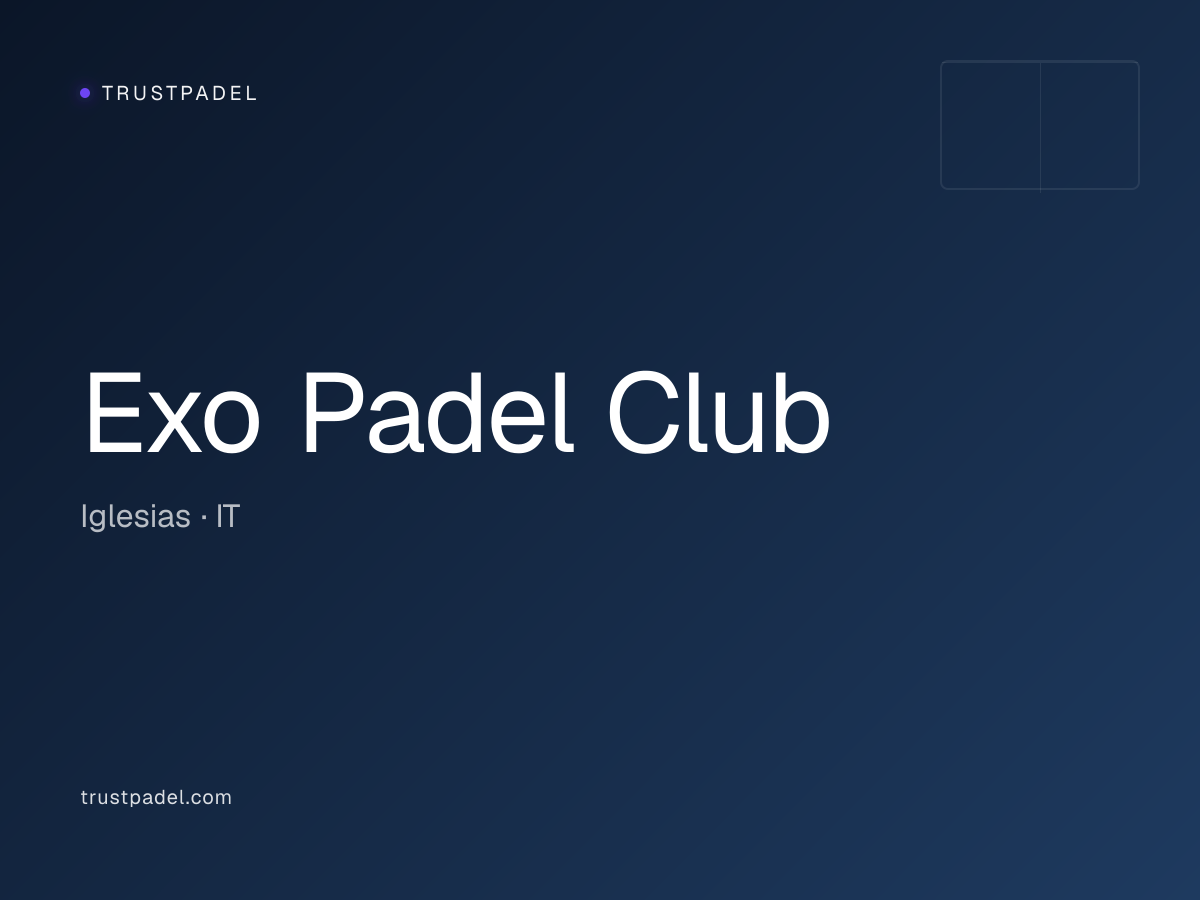 Exo Padel Club padel club