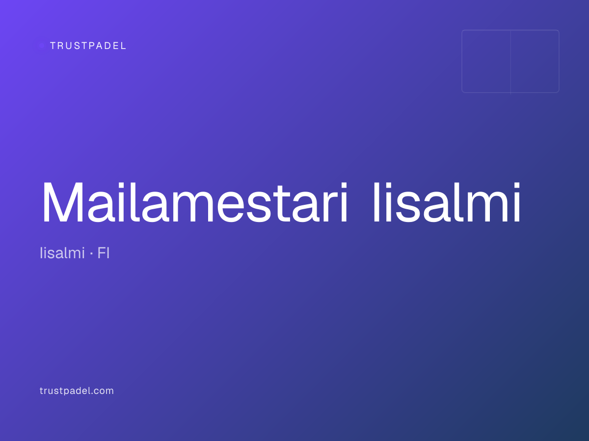 Mailamestari Iisalmi padel club