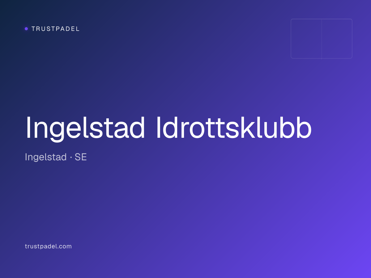 Ingelstad Idrottsklubb padel club