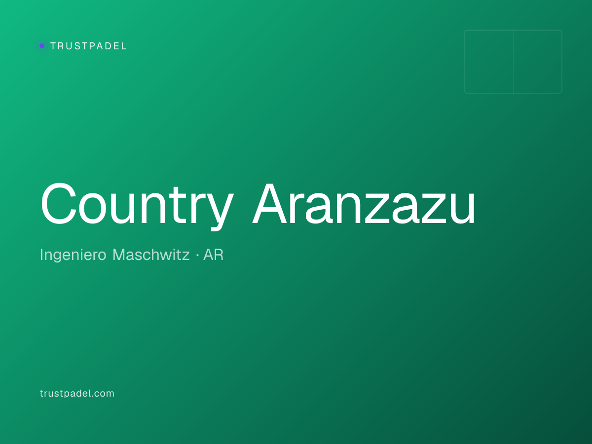 Country Aranzazu padel club