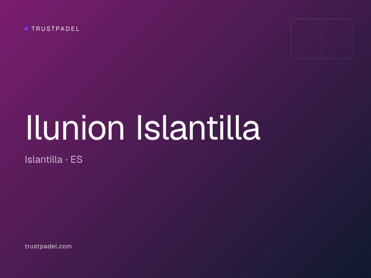Ilunion Islantilla padel club