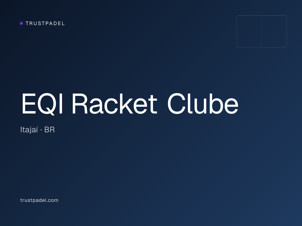 EQI Racket Clube padel club