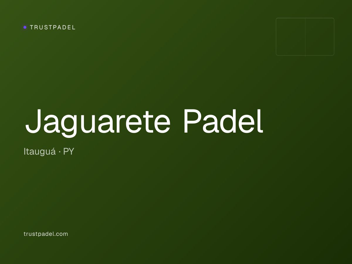 Jaguarete Padel padel club