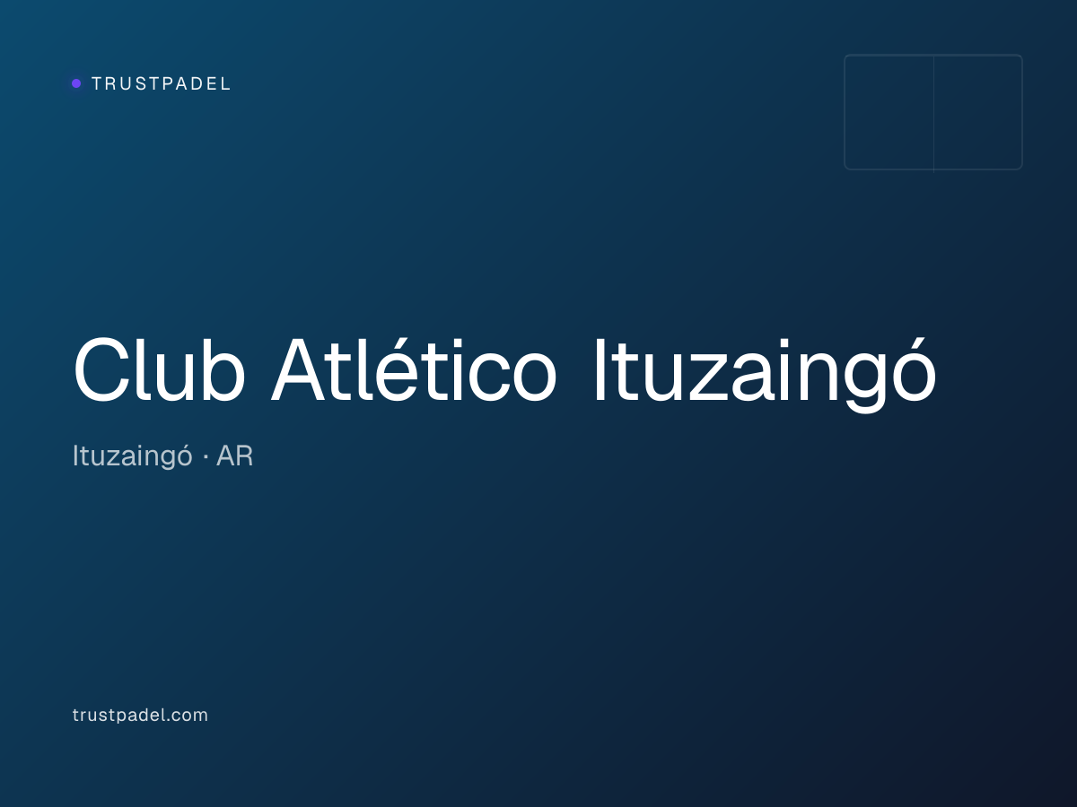Club Atlético Ituzaingó padel club