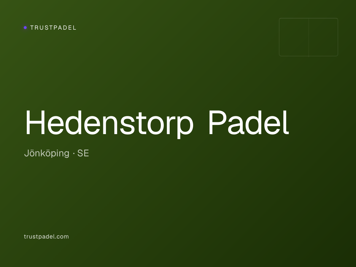 Hedenstorp Padel padel club