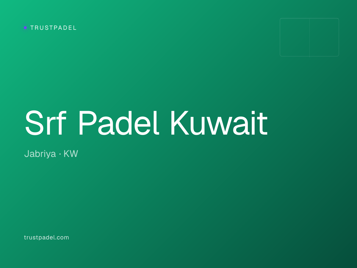 Srf Padel Kuwait padel club