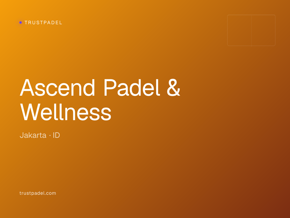 Ascend Padel & Wellness padel club