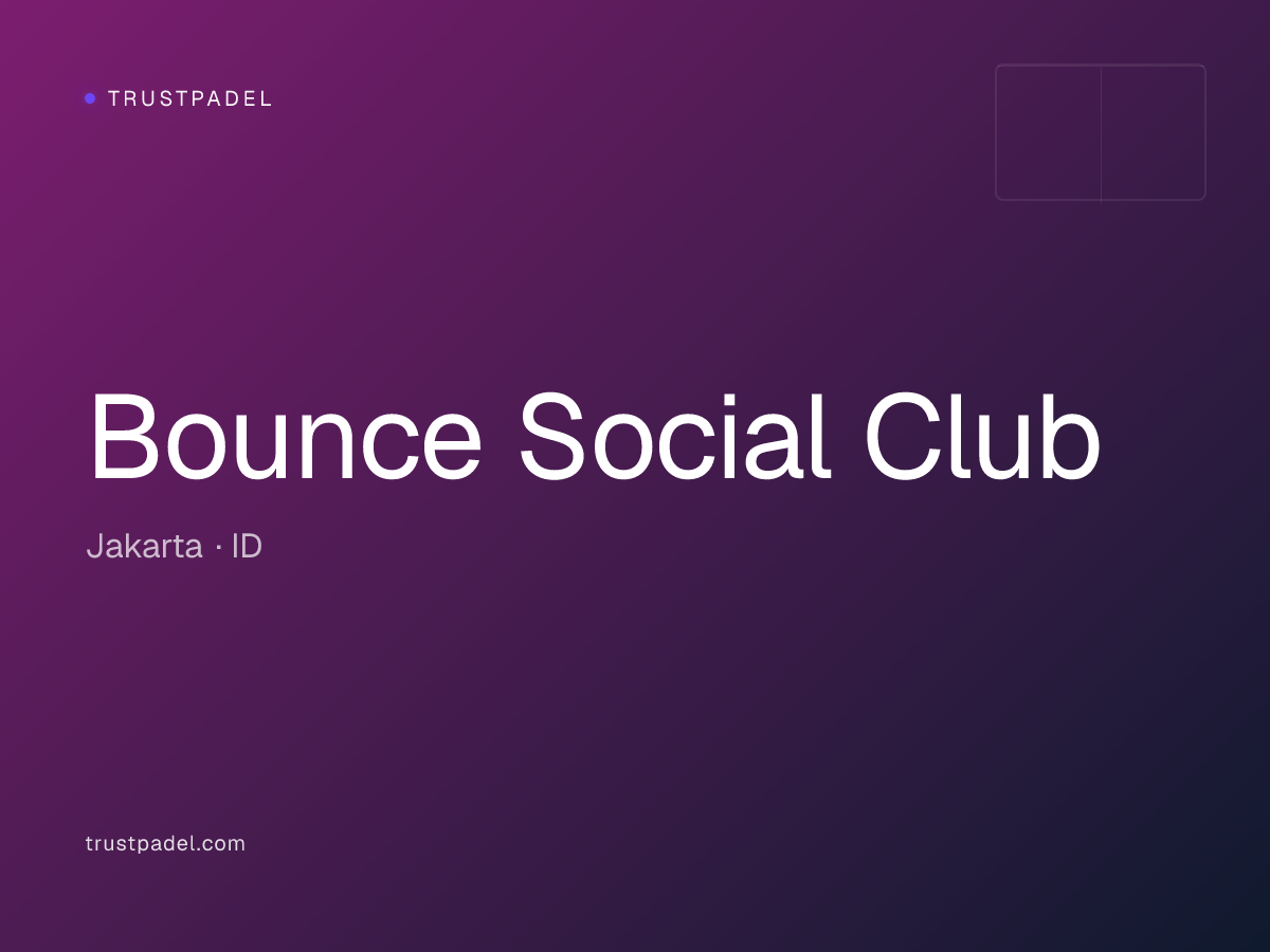 Bounce Social Club padel club