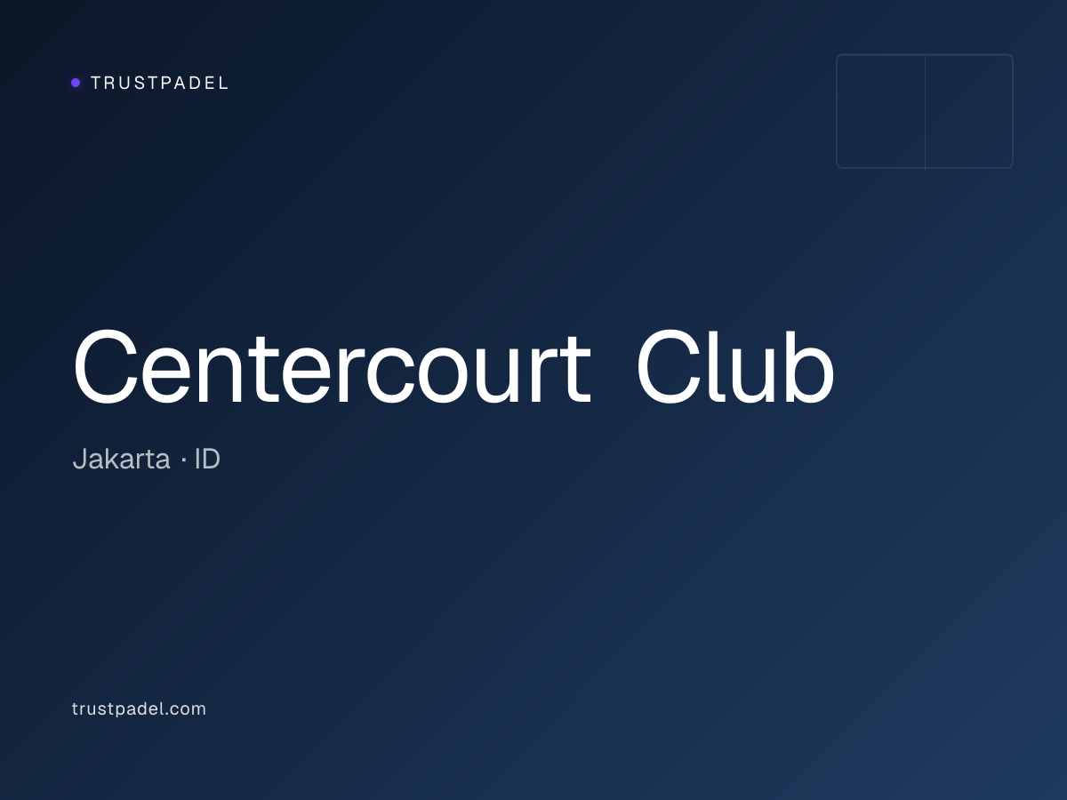 Centercourt Club padel club