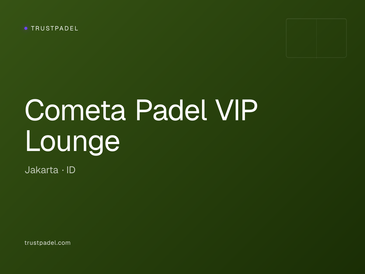 Cometa Padel VIP Lounge padel club
