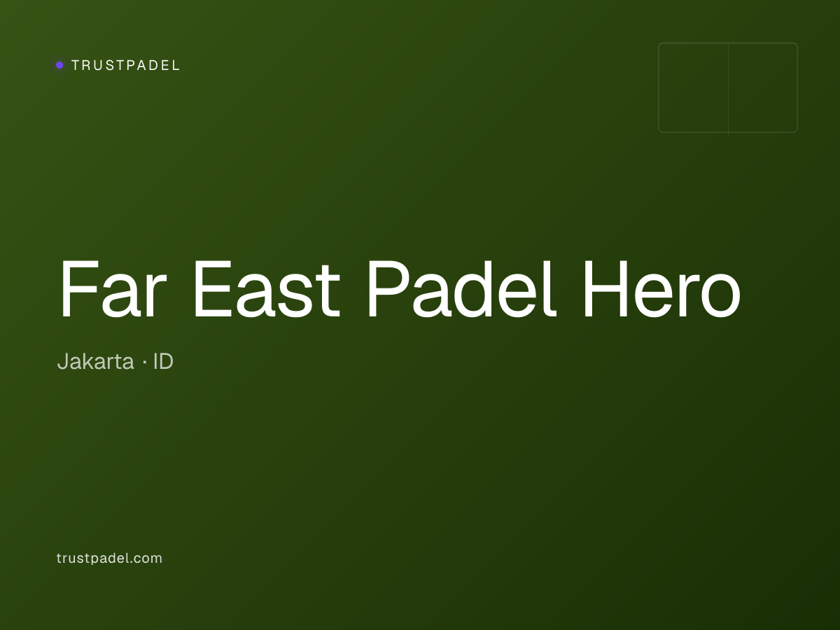 Far East Padel Hero padel club