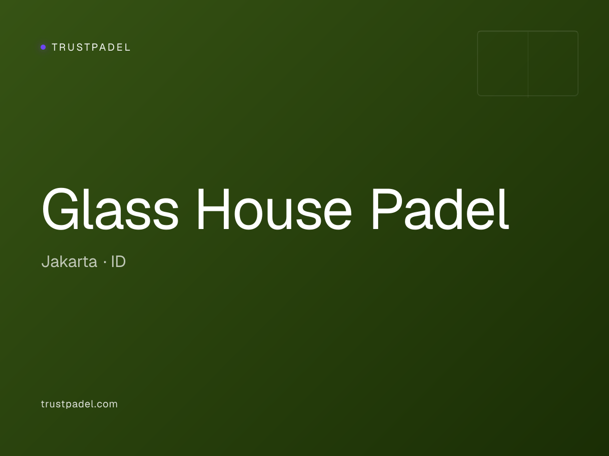 Glass House Padel padel club