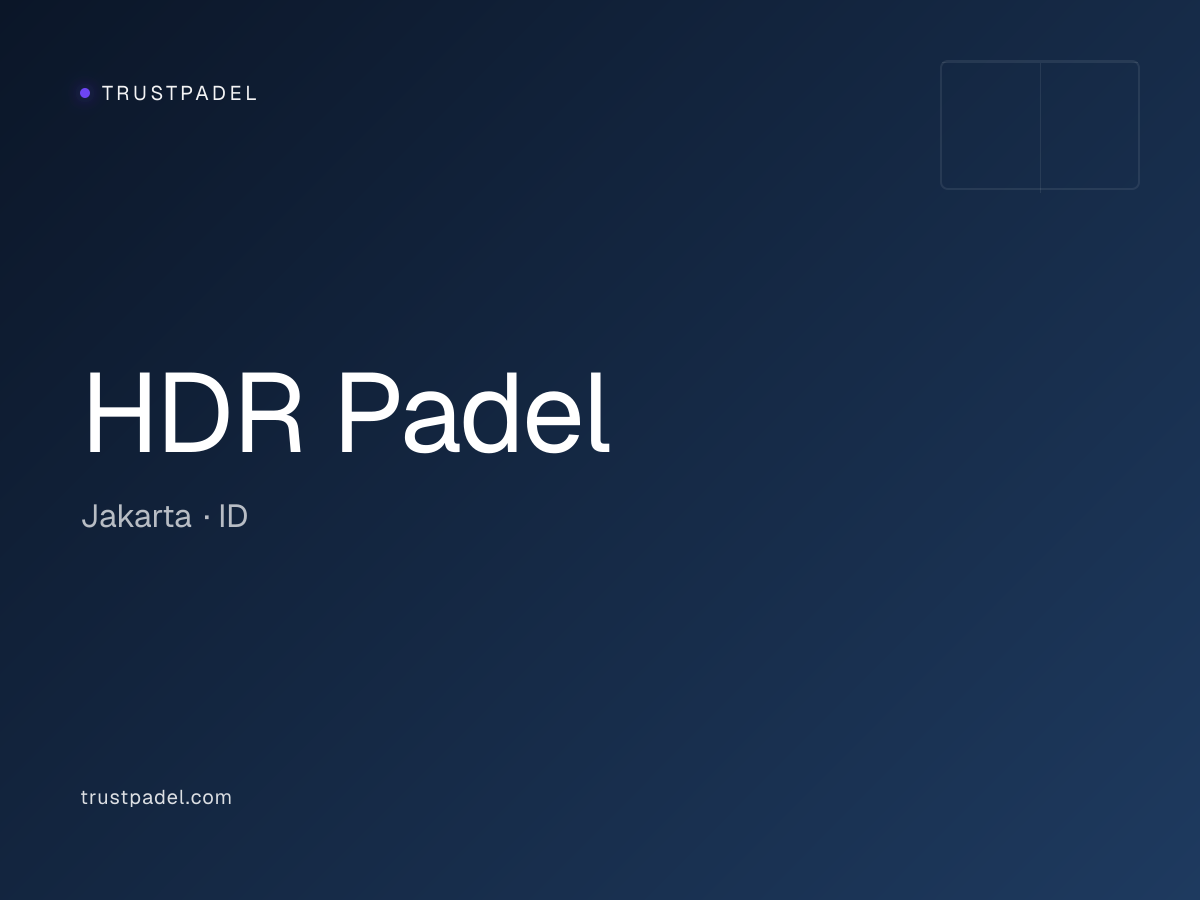 HDR Padel padel club