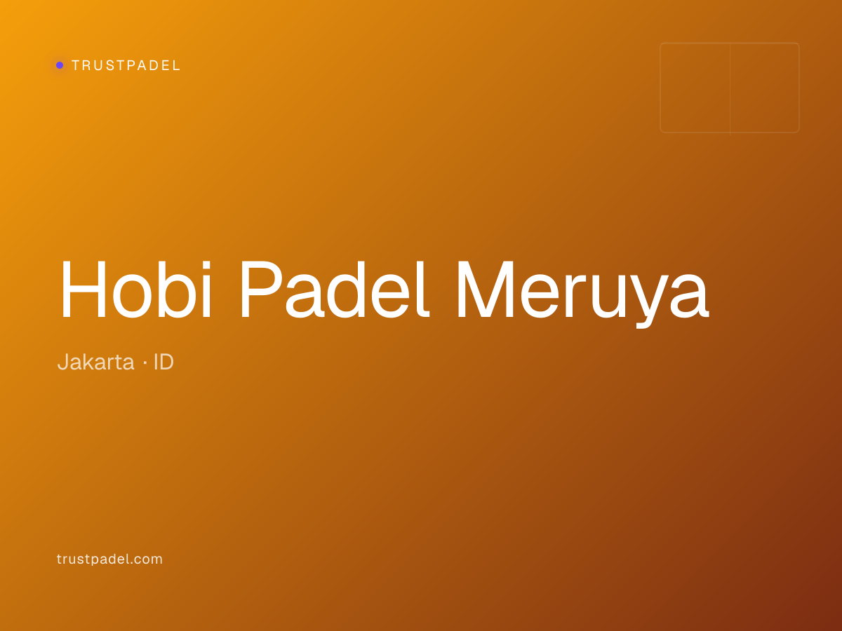 Hobi Padel Meruya padel club