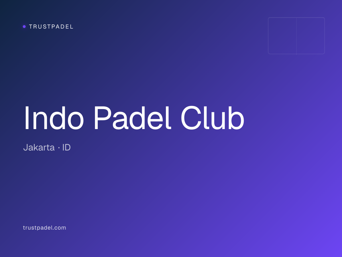 Indo Padel Club padel club