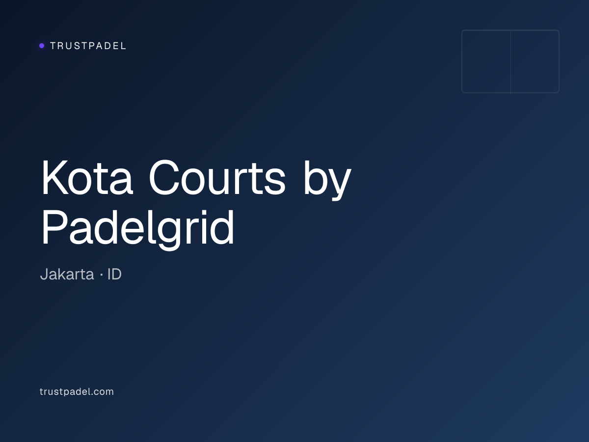 Kota Courts by Padelgrid padel club