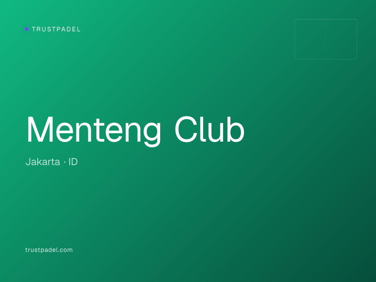 Menteng Club padel club
