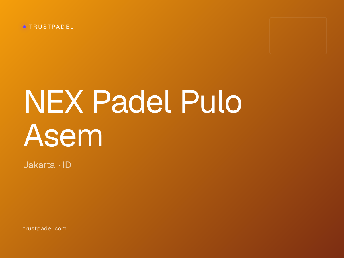 NEX Padel Pulo Asem padel club