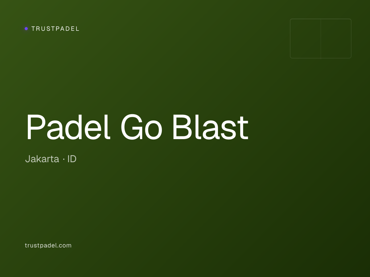 Padel Go Blast padel club