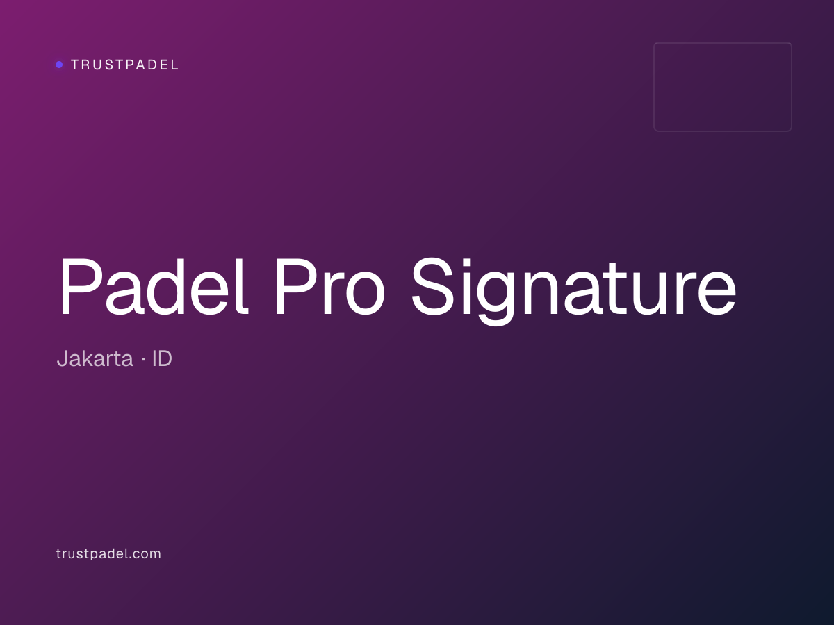 Padel Pro Signature padel club