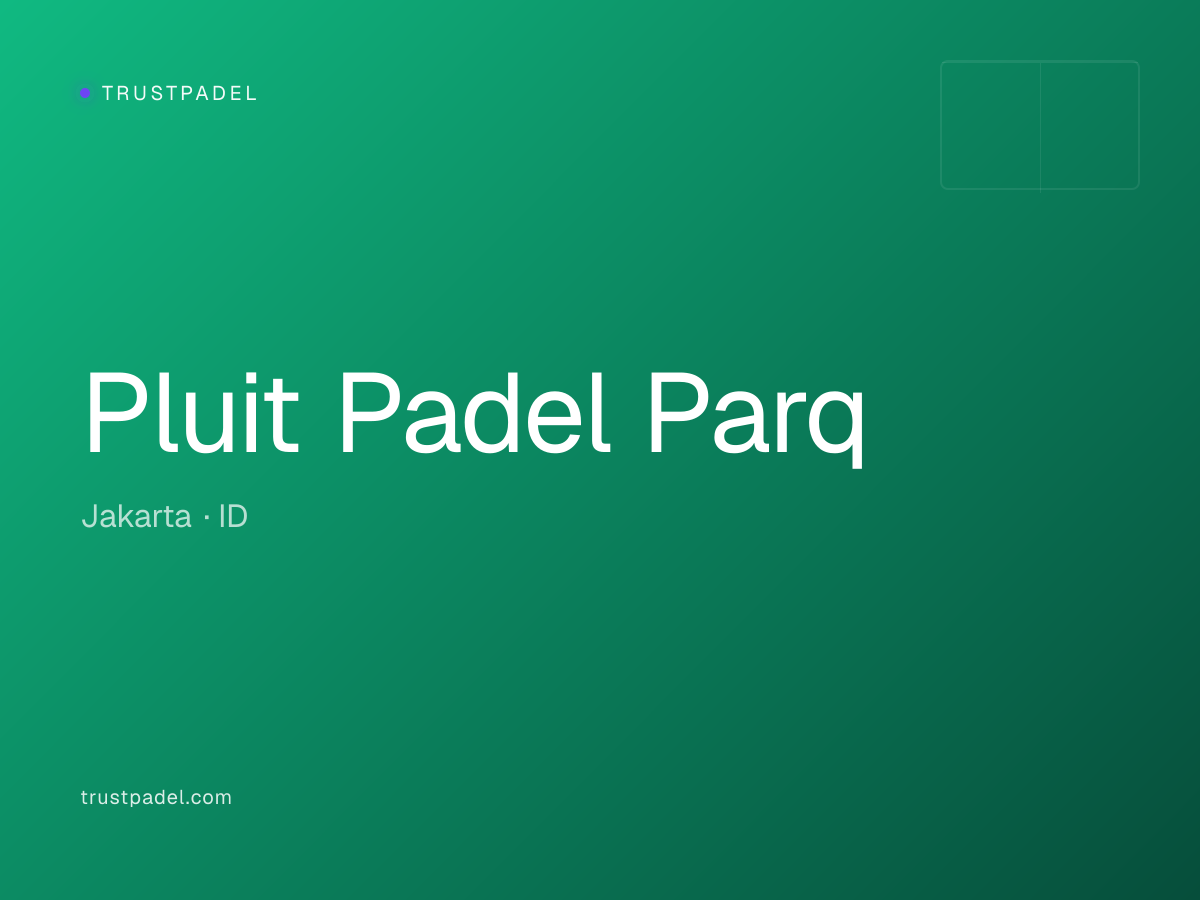 Pluit Padel Parq padel club