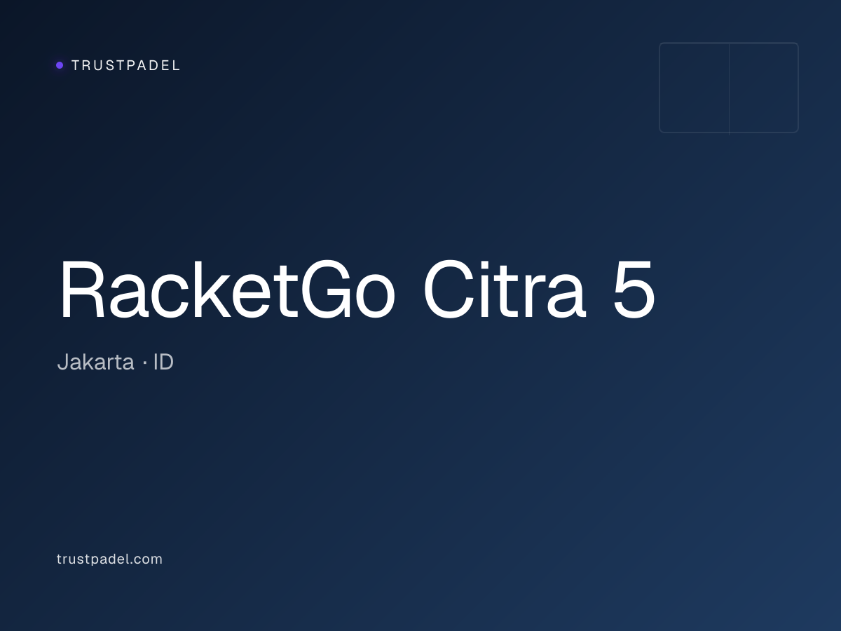 RacketGo Citra 5 padel club