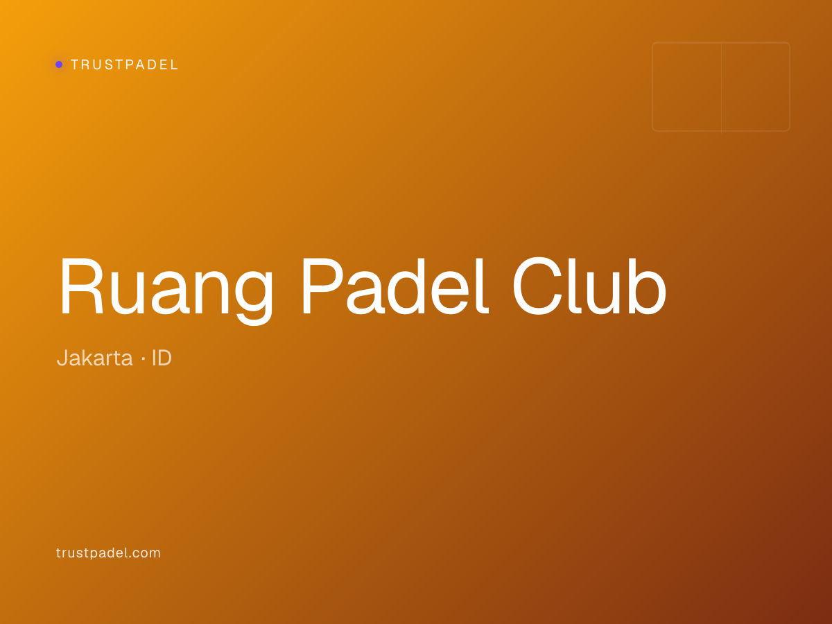 Ruang Padel Club padel club