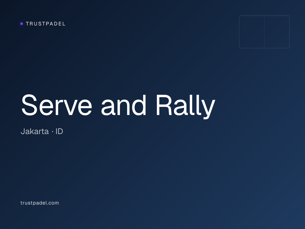 Serve and Rally padel club