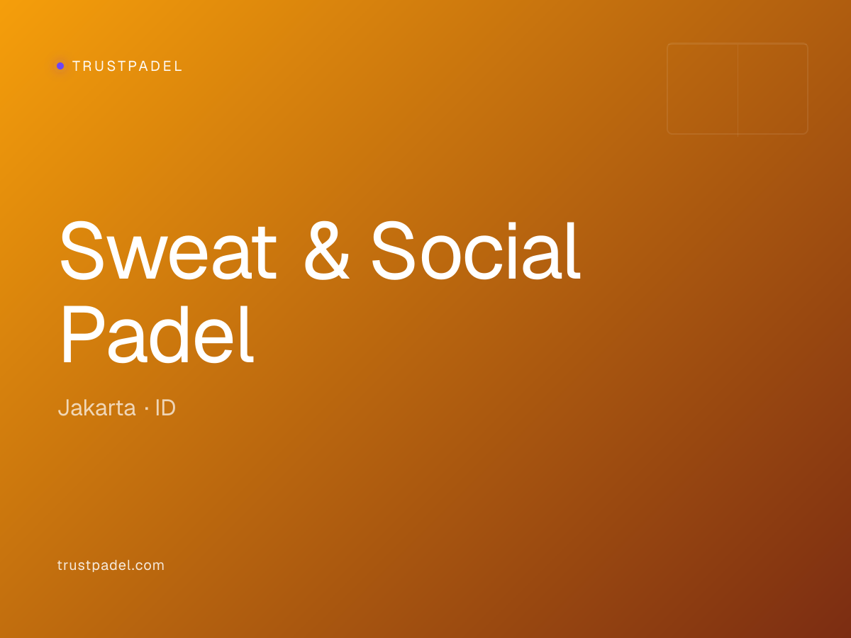 Sweat & Social Padel padel club