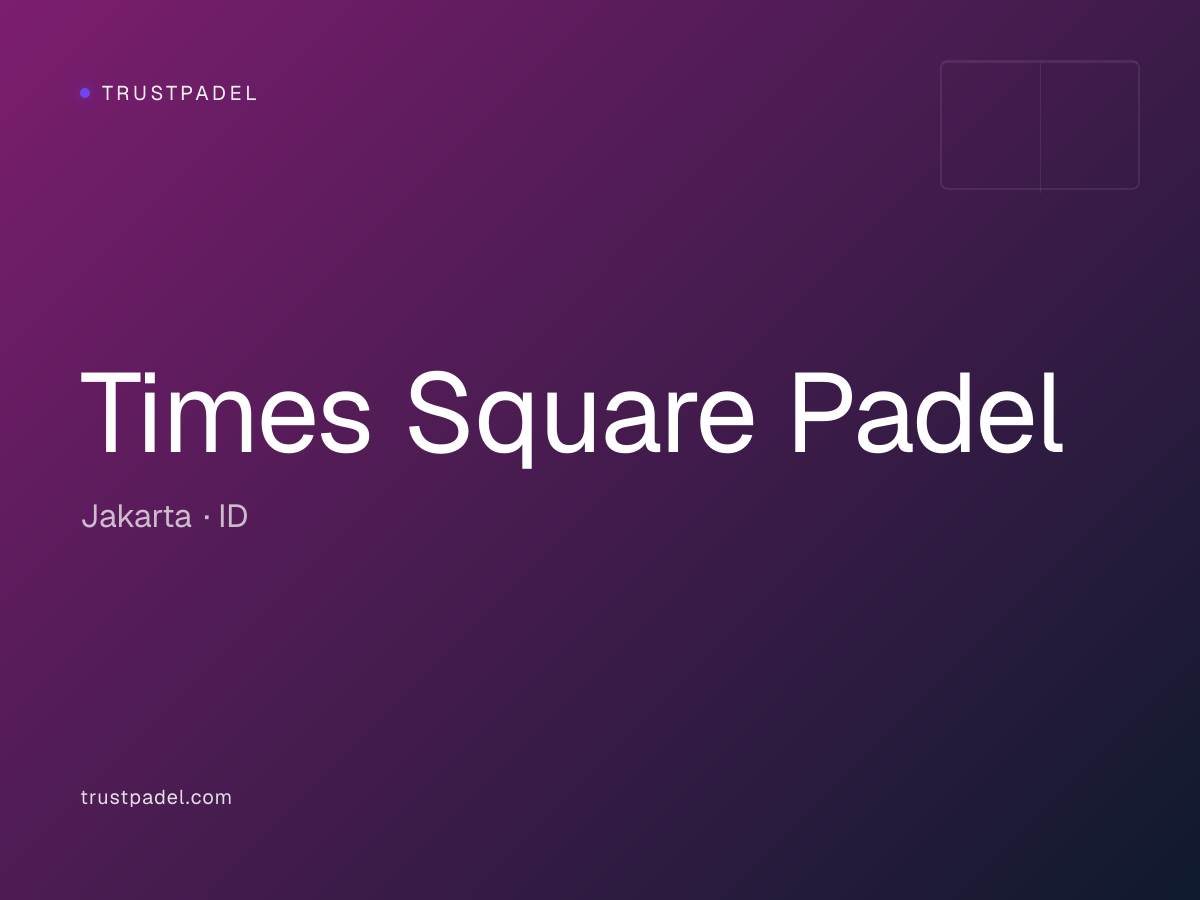 Times Square Padel padel club