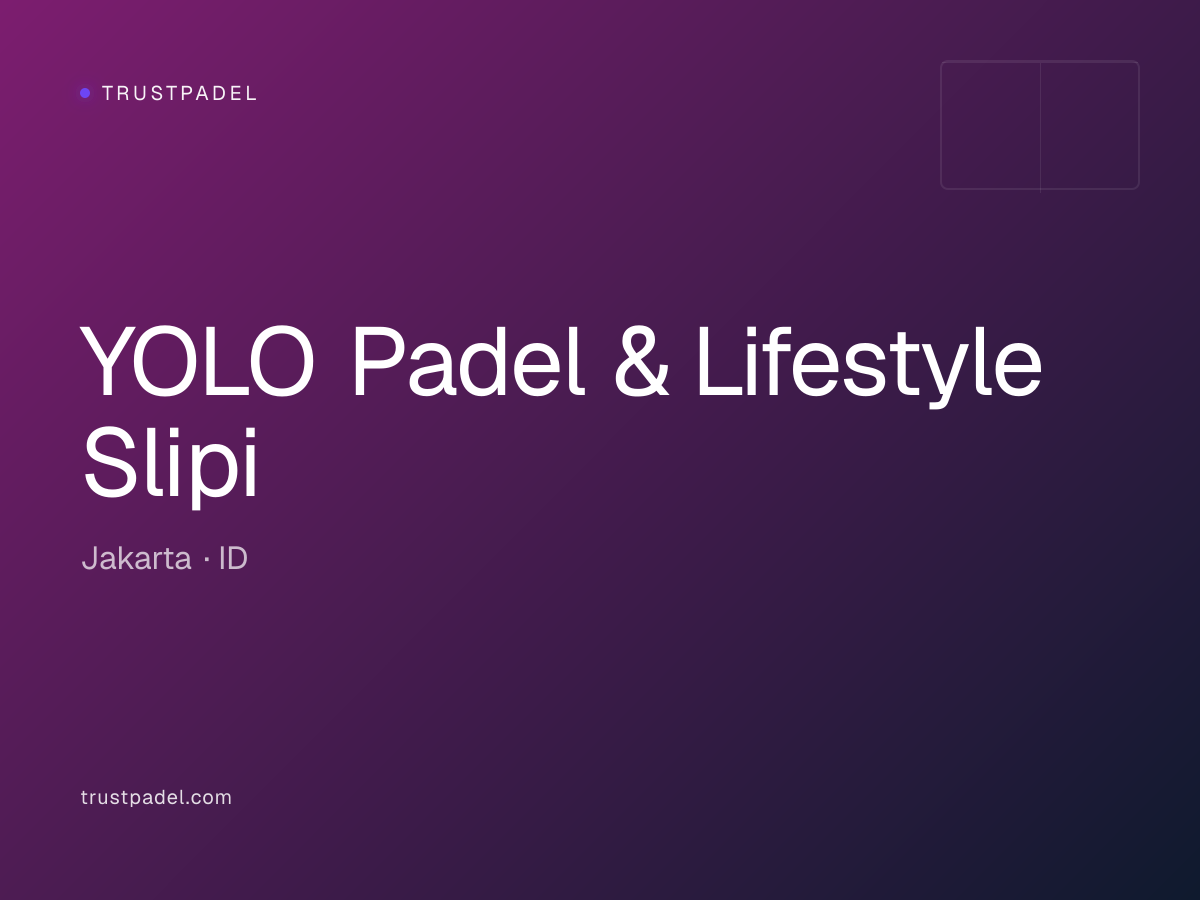 YOLO Padel & Lifestyle Slipi padel club