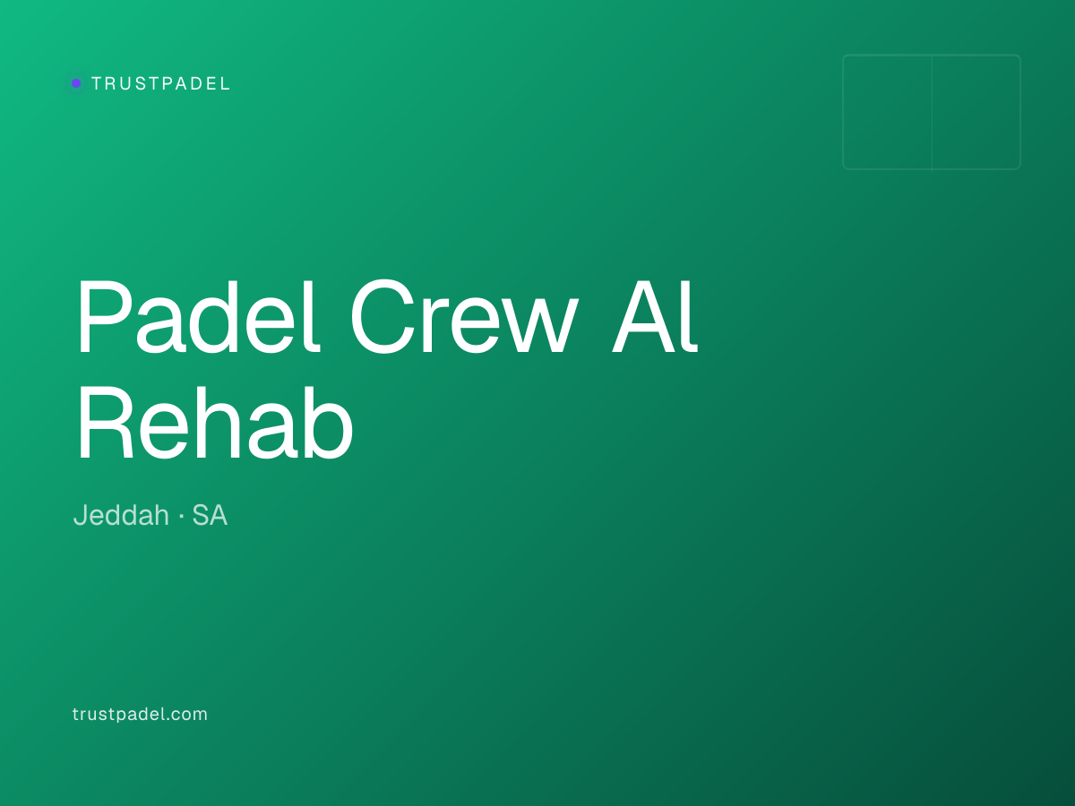 Padel Crew Al Rehab padel club