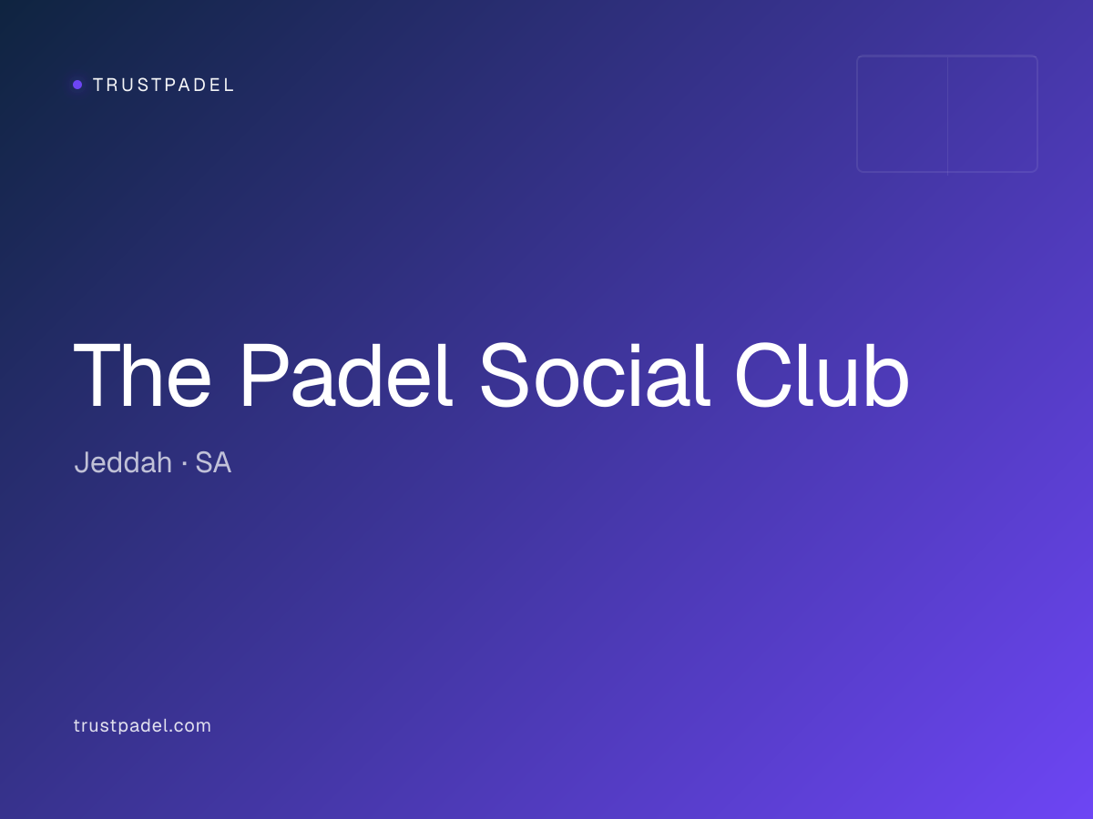 The Padel Social Club padel club