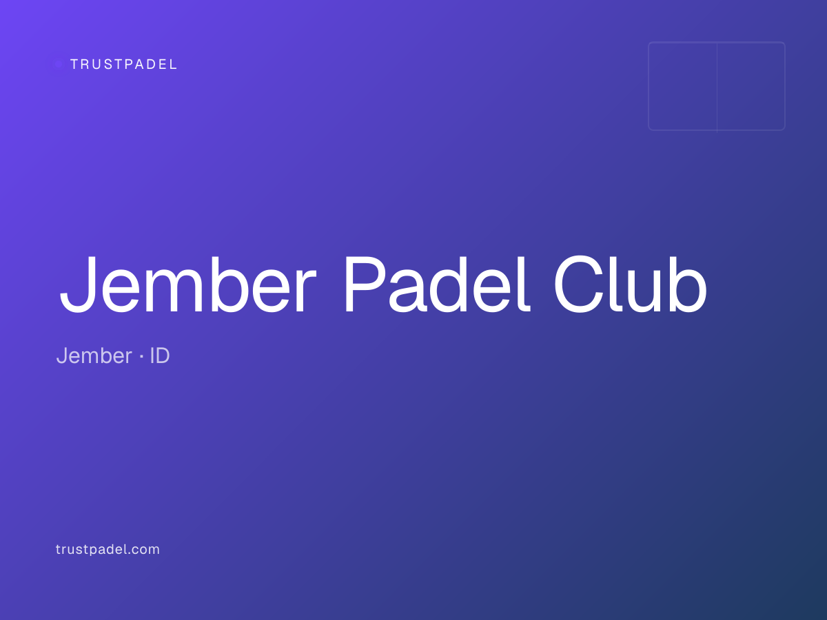 Jember Padel Club padel club