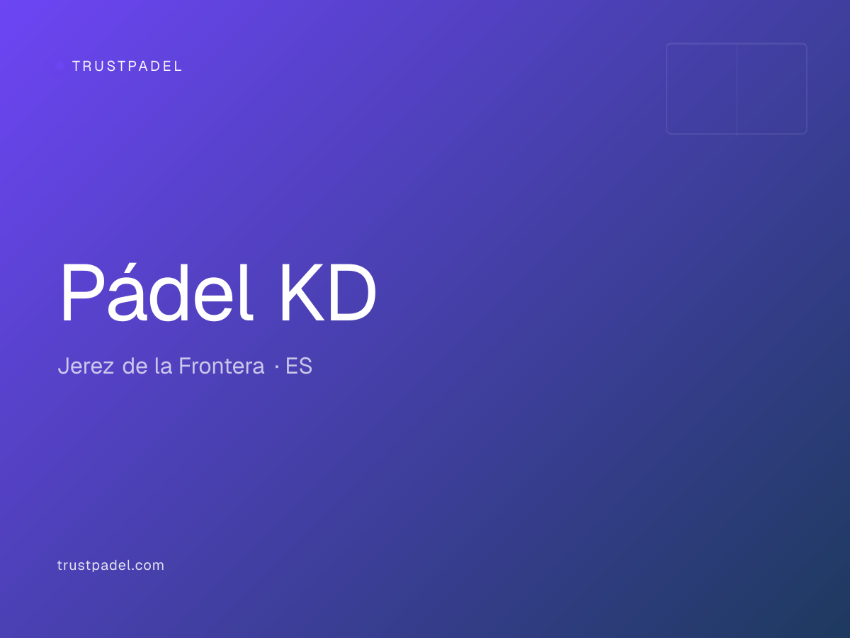Pádel KD padel club
