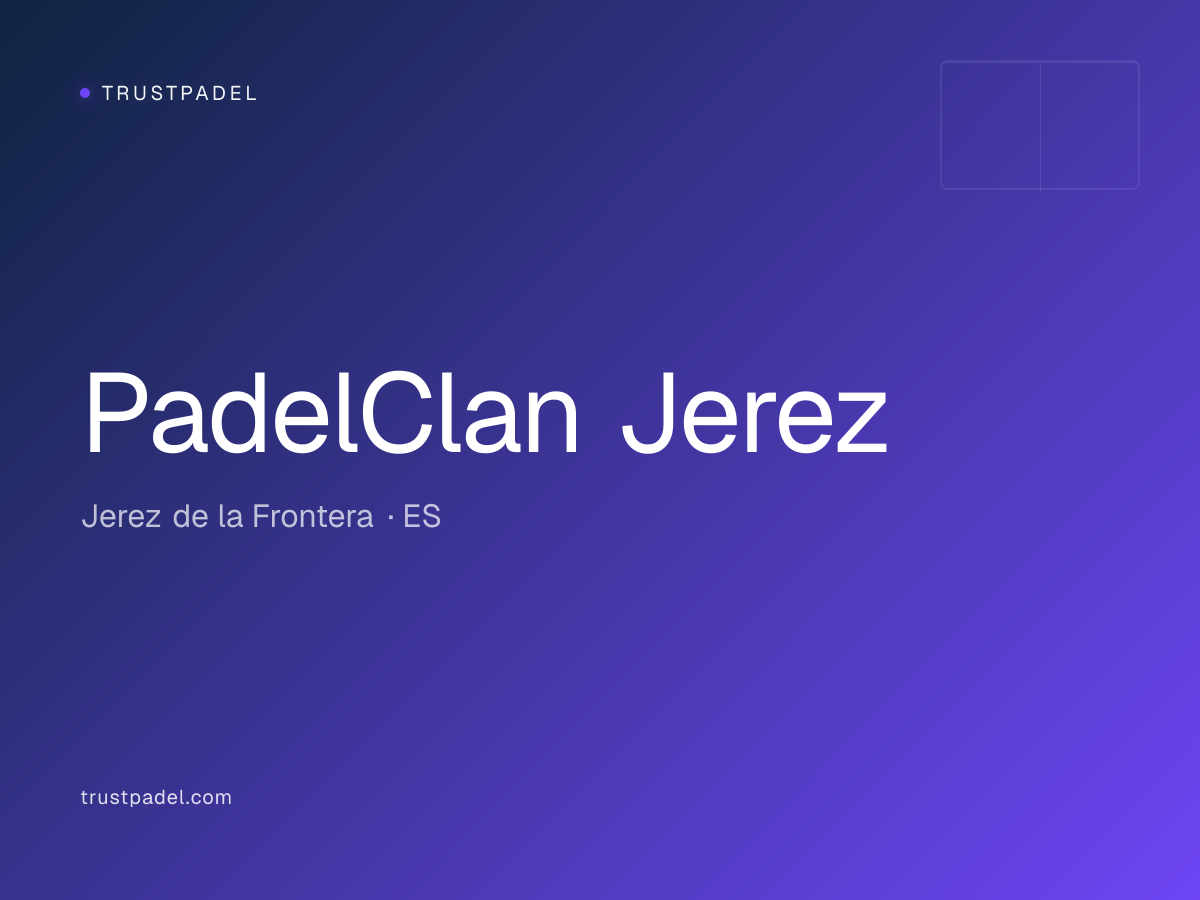 PadelClan Jerez padel club