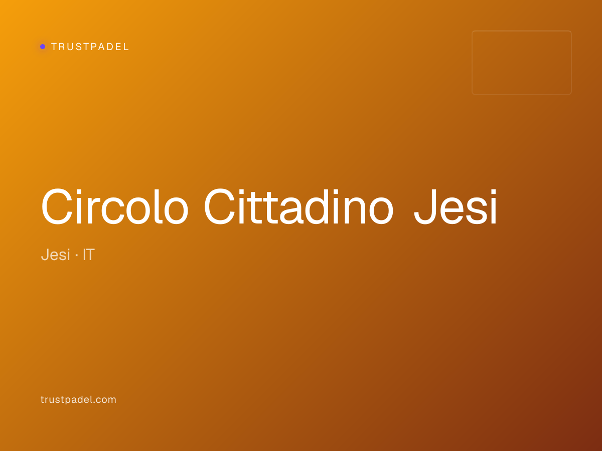 Circolo Cittadino Jesi padel club