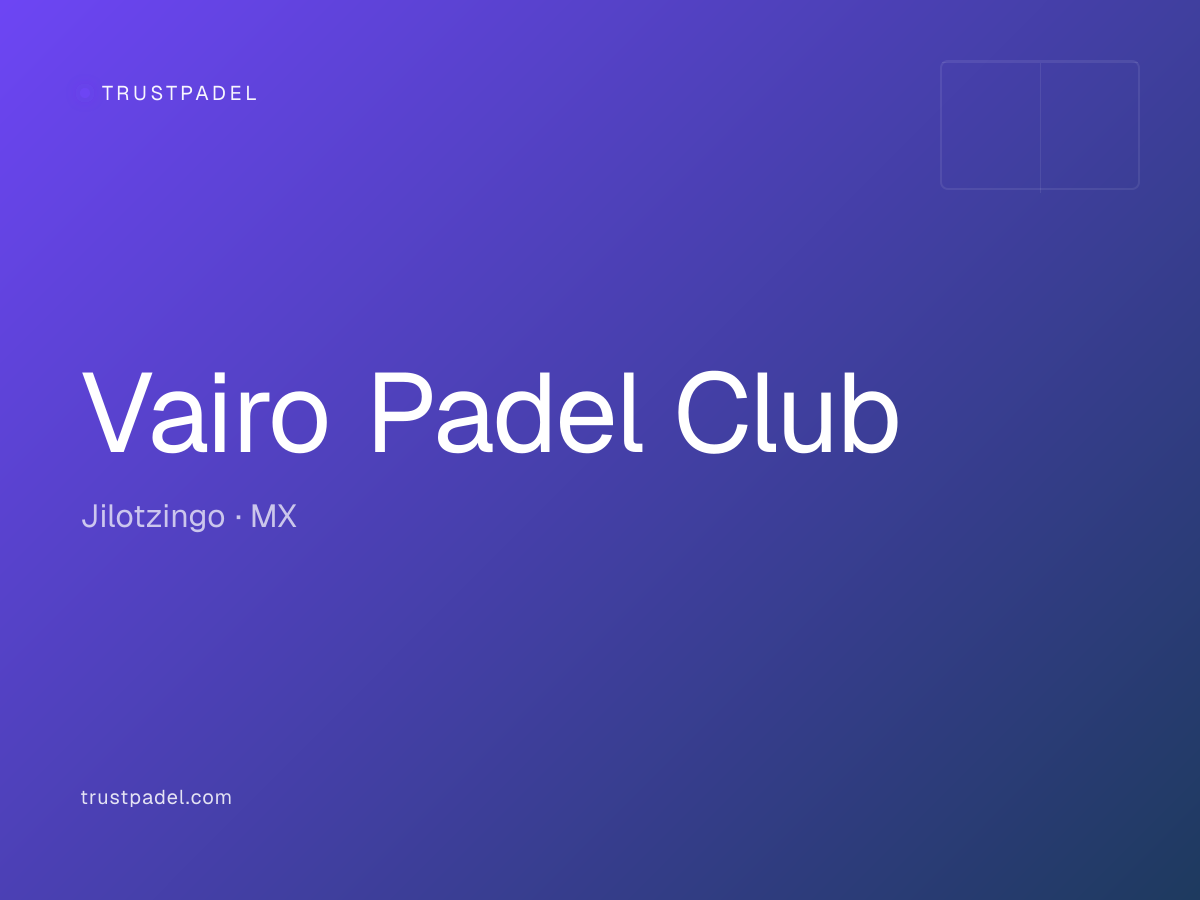 Vairo Padel Club padel club