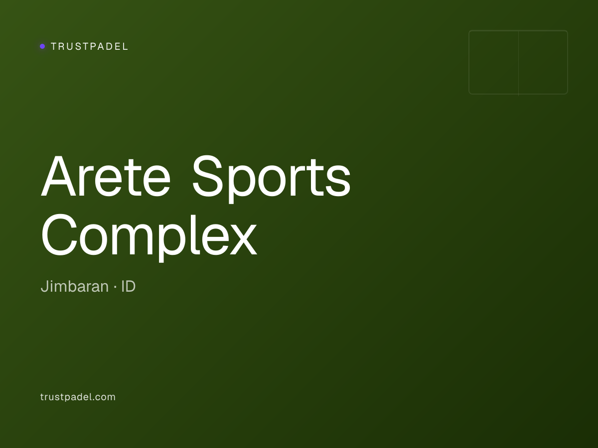 Arete Sports Complex padel club