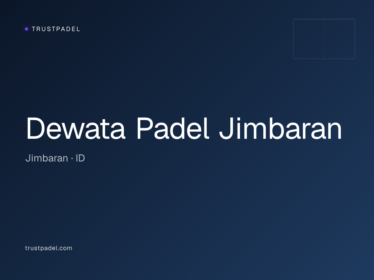 Dewata Padel Jimbaran padel club