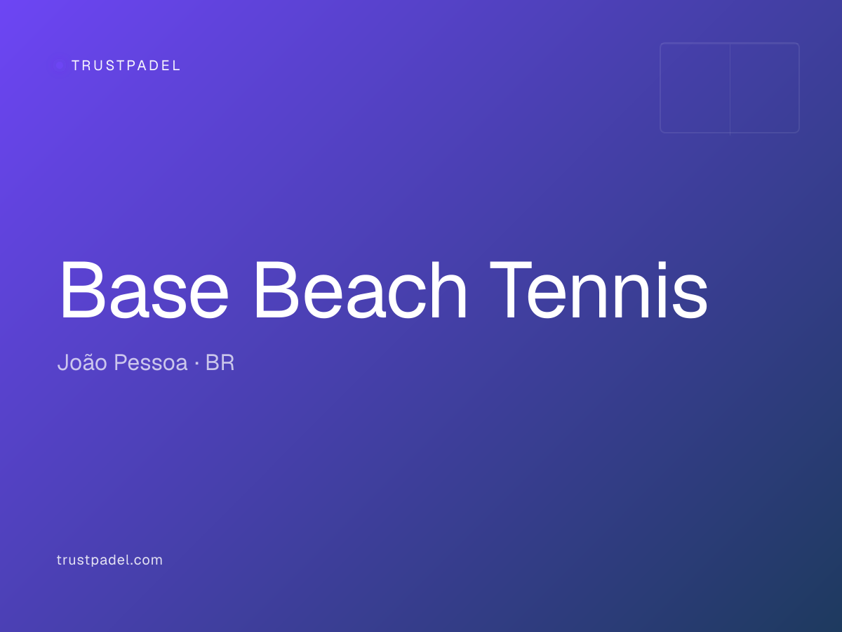 Base Beach Tennis padel club