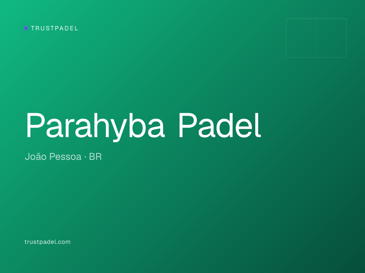 Parahyba Padel padel club