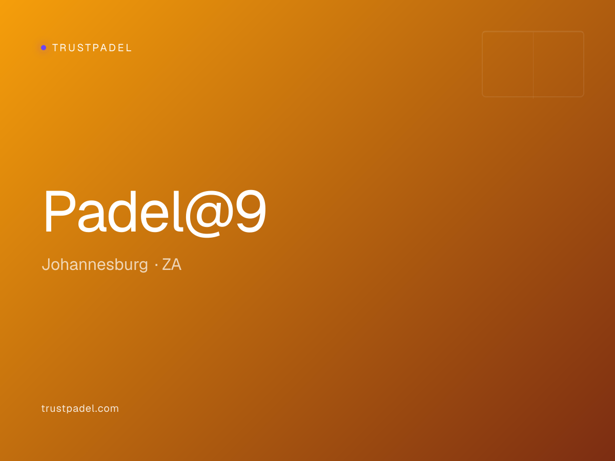 Padel@9 padel club