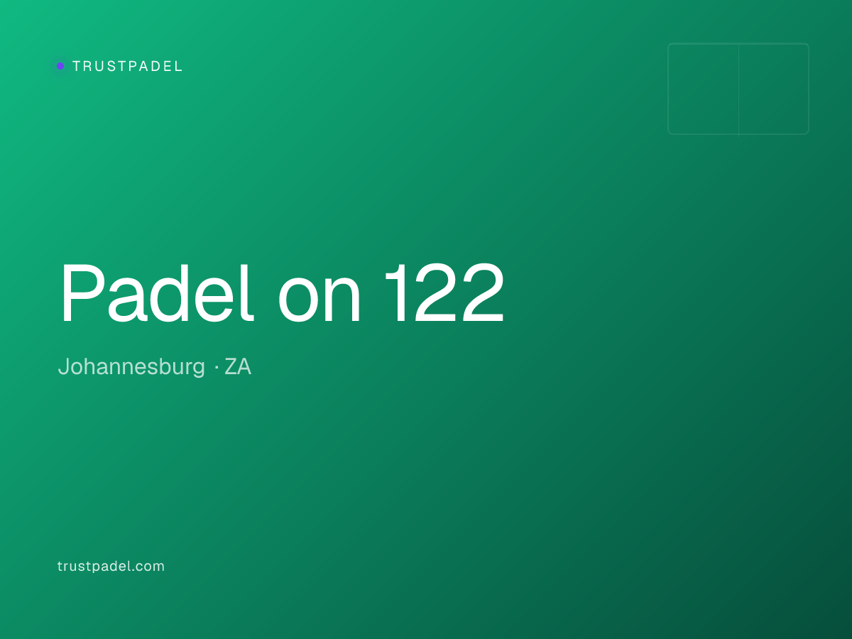 Padel on 122 padel club