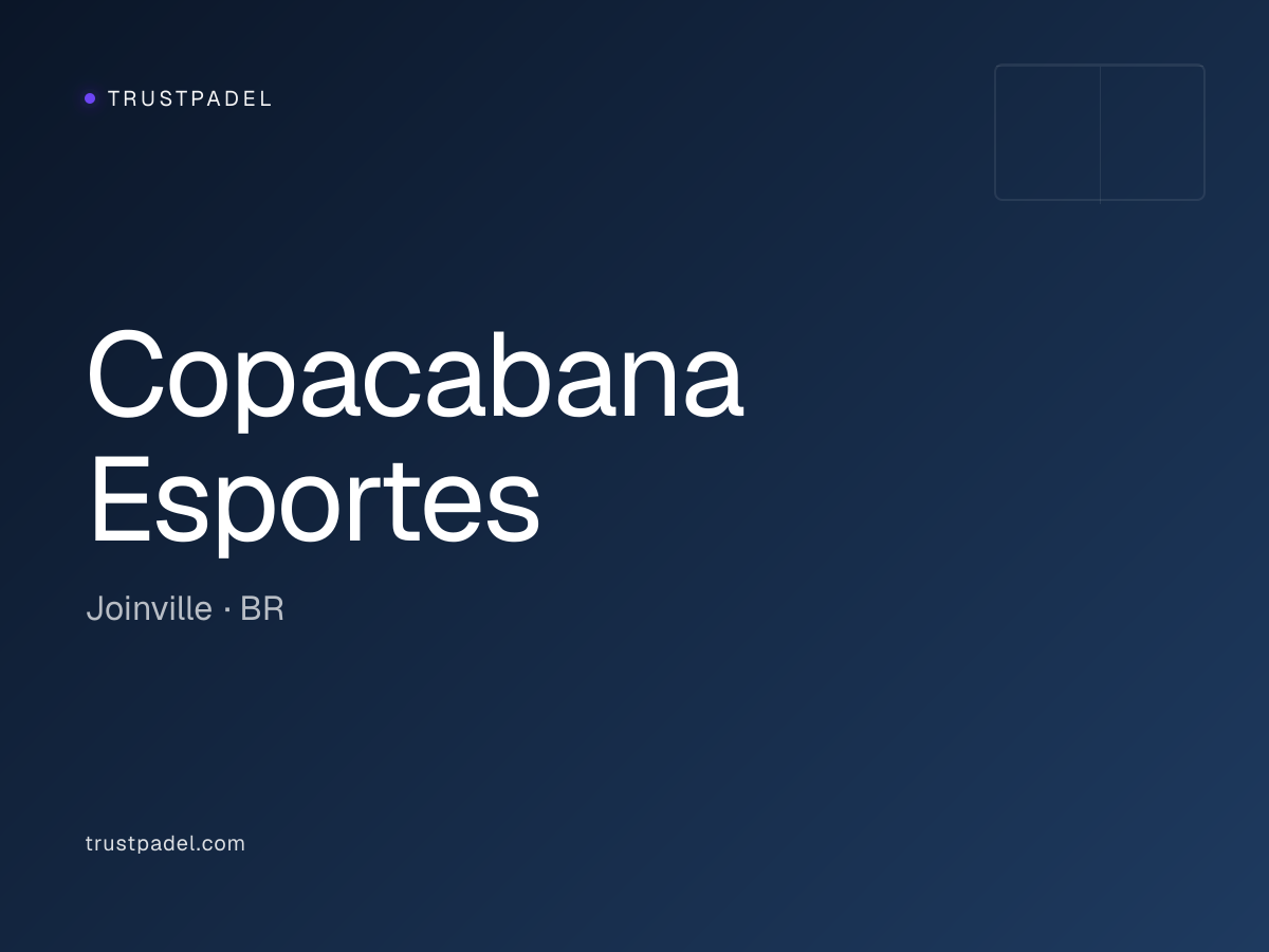 Copacabana Esportes padel club