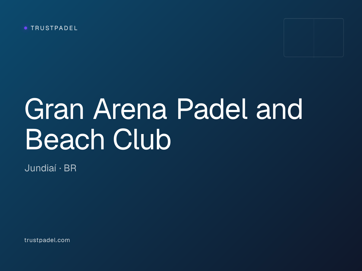 Gran Arena Padel and Beach Club padel club