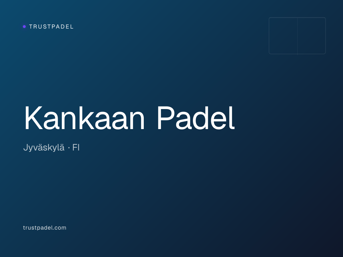 Kankaan Padel padel club