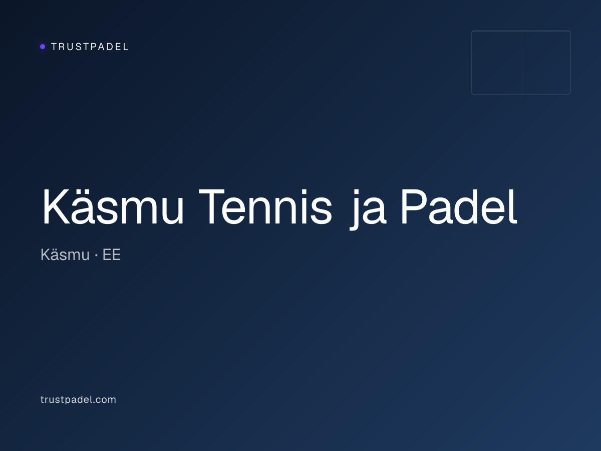 Käsmu Tennis ja Padel padel club