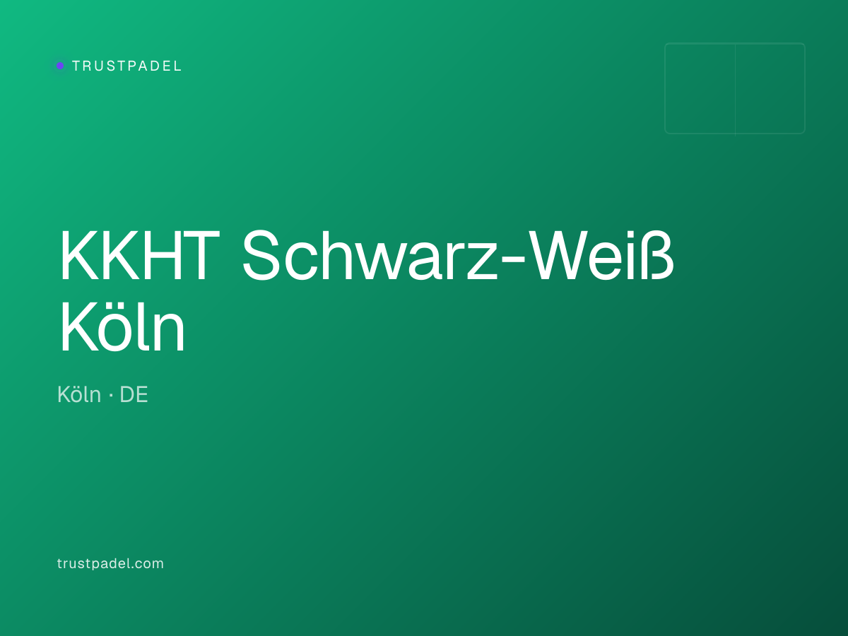 KKHT Schwarz-Weiß Köln padel club